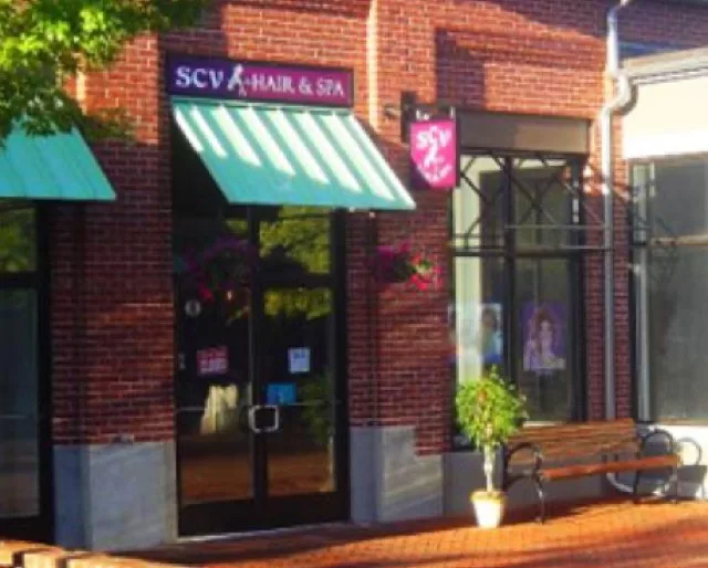 South Cape Village Hair & Spa storefront in South Cape Village Plaza, Mashpee
